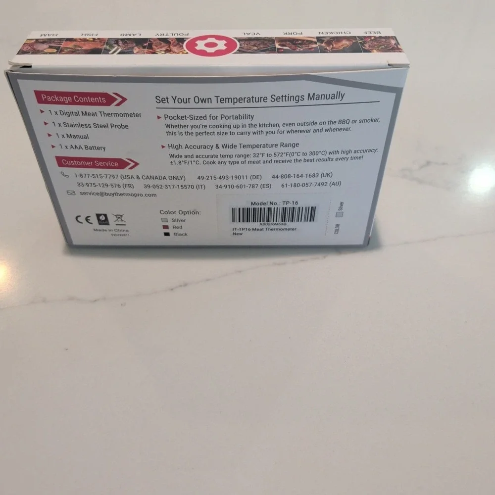 Therm Pro Digital Food Thermometer TP 16